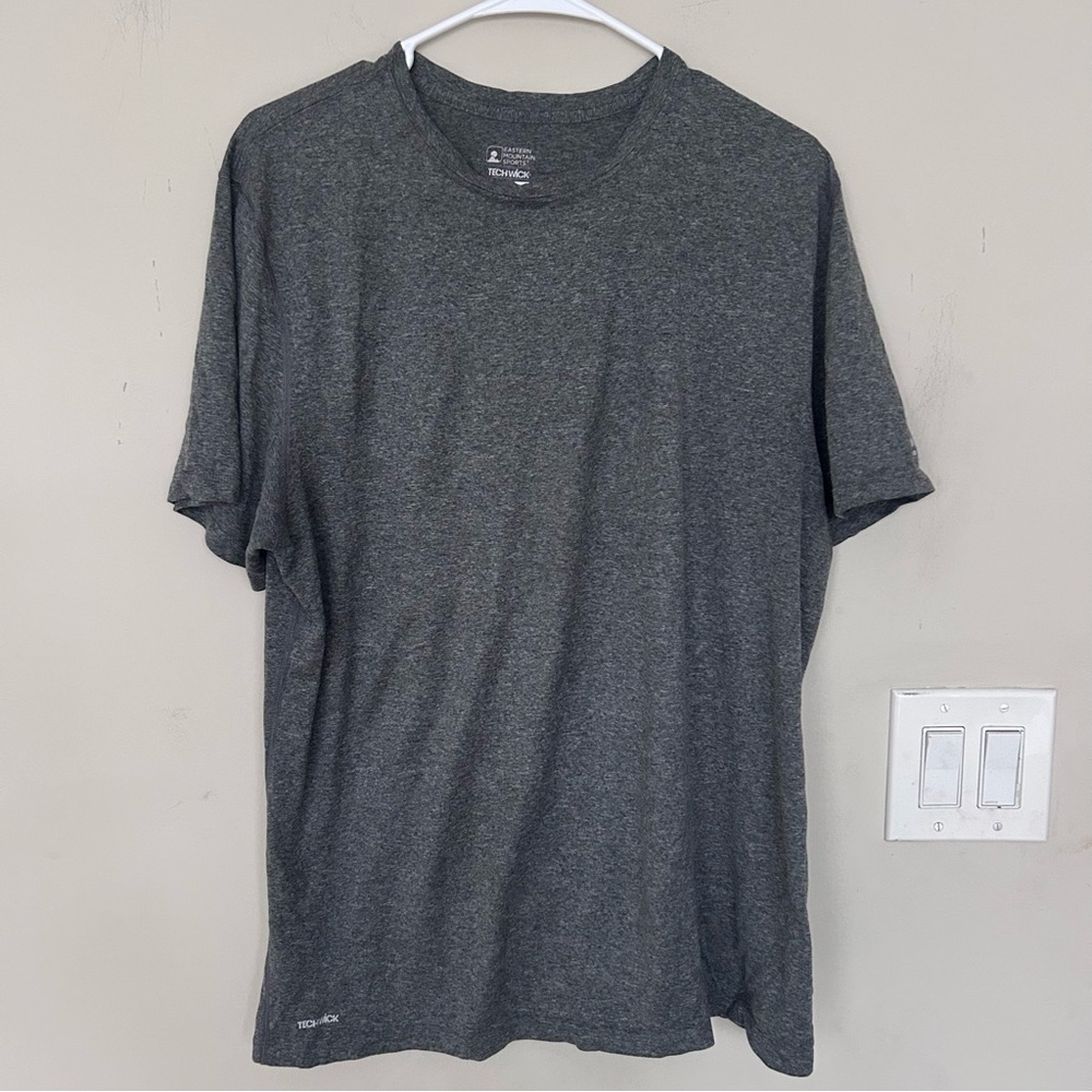 Eastern Mountain Sports Men's T-shirt, Poly, SZ XL, Gray, Relaxed fit